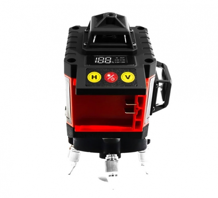 Nivela laser cu trepied ELEFANT,  display LCD, 16 linii ±2 mm/5m, 40m, Timp de nivelare ≤ 5s [5]