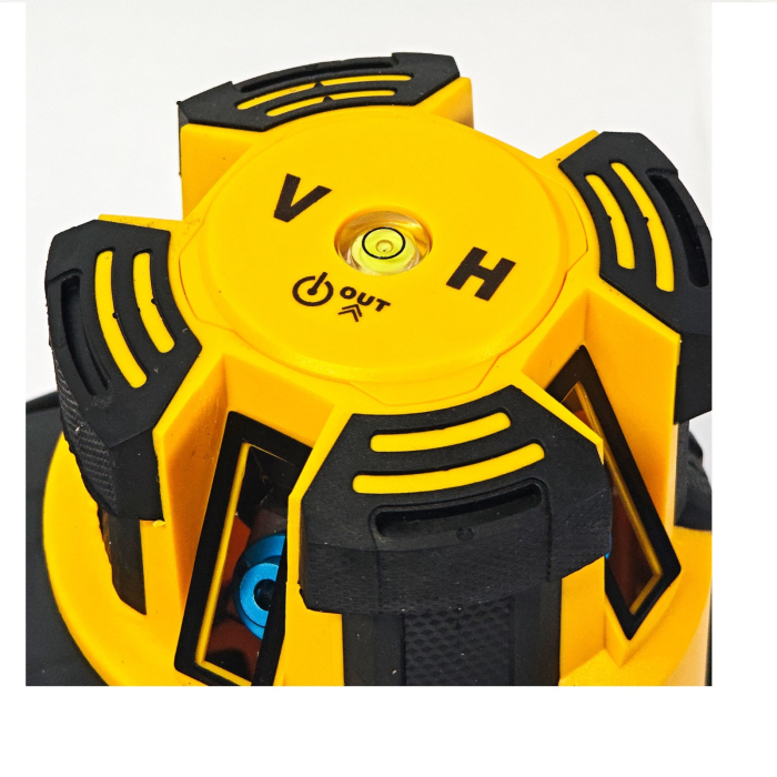 Nivelă laser profesională DDT-KRISTAL 12 linii, fascicul verde, cu trepied, acumulator Li-Ion, ochelari de protecție și valiză de transport [4]