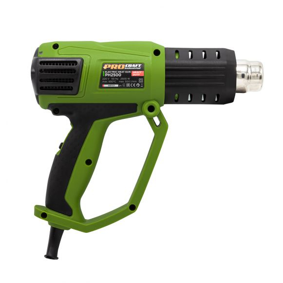 Pistol cu aer cald, Procraft PH2500, Industrial, 2500W, 650 grade C, 2 trepte [3]