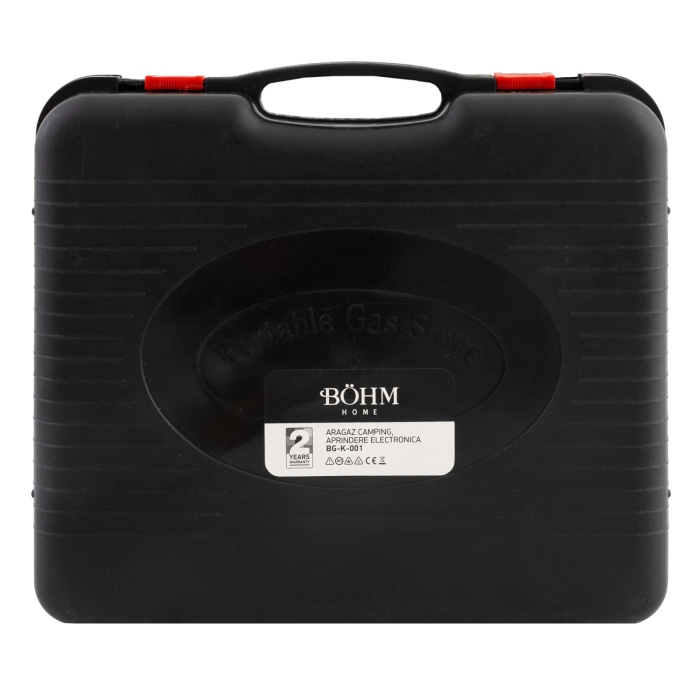 Plita cu un arzator pe gaz Camping BOHM BG-K-001, GPL, 2.3 kW [8]