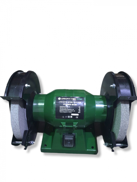 Polizor de banc Craft-Tec PXBG202, 500W, 2950RPM, Diametru disc 150mm [2]