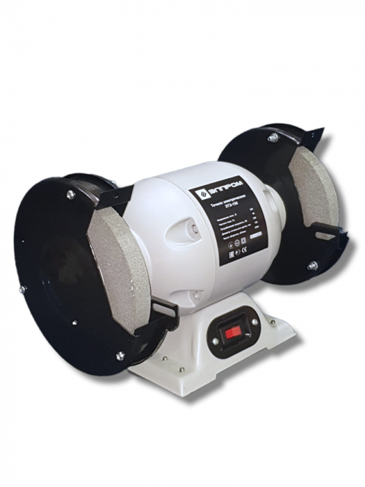 Polizor de banc Elprom ETE-150, 350W, 2950RPM, Diametru disc 150mm, lungime cablu 1.5m