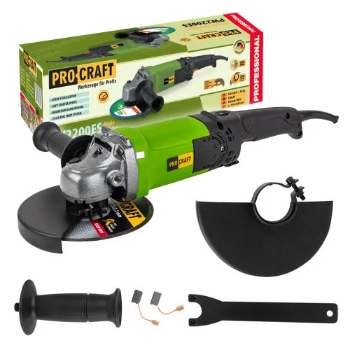 Polizor unghiular (flex) ProCraft, 1100W, 11000RPM, Diametru disc 125mm