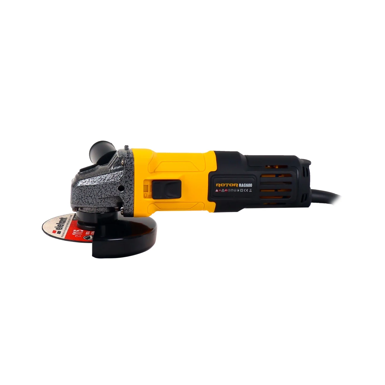 Polizor unghiular (flex) Rotor, 600W, 11000RPM, Diametru disc 115mm [2]