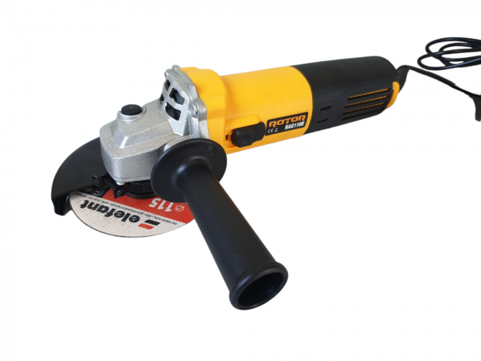 Polizor unghiular (Flex) Rotor RAG1100E, 1000W, Diametru disc 125mm, 11000RPM, Variator incorporat [2]