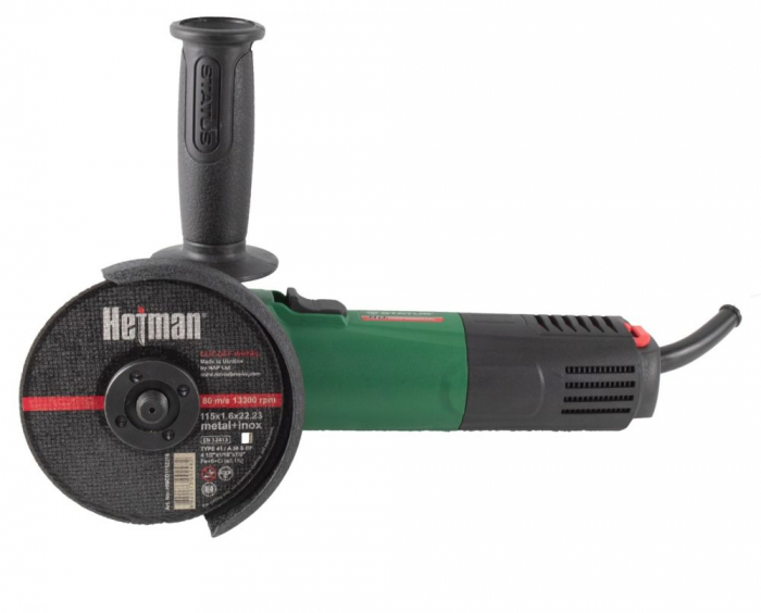Polizor Unghiular,Model STATUS 800 W, 115MM, 11000 RPM, FLEX STATUS SH115L [2]