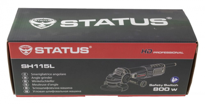 Polizor Unghiular,Model STATUS 800 W, 115MM, 11000 RPM, FLEX STATUS SH115L [3]