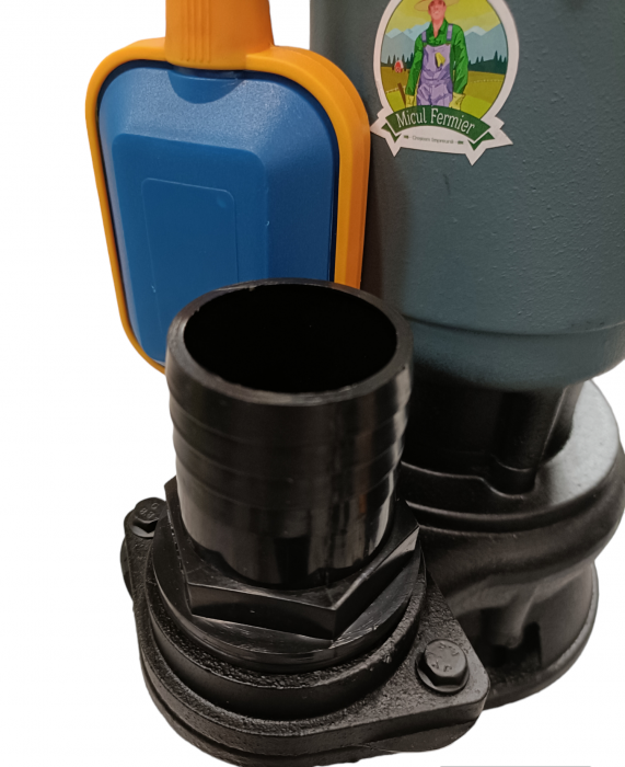 Pompa apa murdara cu tocator si plutitor Micul Fermier GF-2597, 1500W, Debit 12000 L/h, Inaltime 9m [4]