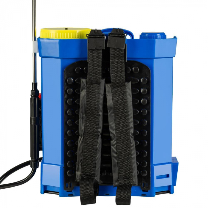 Pompa de stropit cu acumulator Tatta TP-1201A,  Capacitate 12L, Albastra [5]