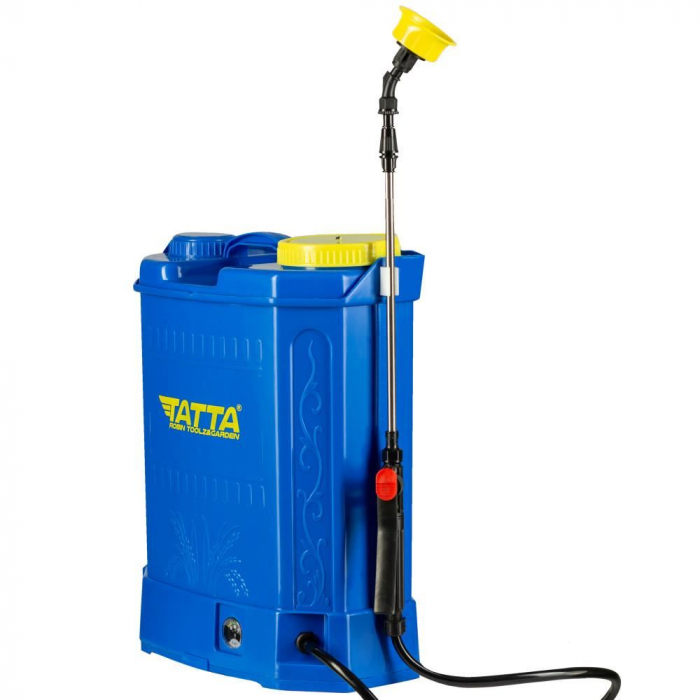Pompa de stropit cu acumulator Tatta TP-2022A,  Capacitate 20L, Albastra [2]