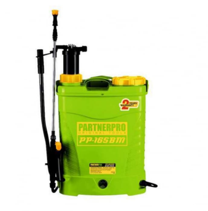 Pompa de stropit PartnerPRO, 12V 8Ah, Capacitate 16L, Debit 2.6L min.