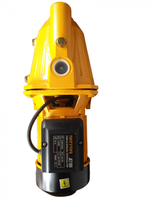 Pompa de suprafata Rotor JET100, 1100W, Debit maxim 60L/min., Adancime 8m, Inaltime 45m [3]