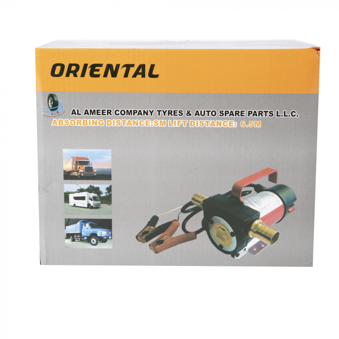 Pompa de transfer lichide/combustibil Micul Fermier GF-1317, 24V, autoamorsare, 33L/min., 4500RPM [6]