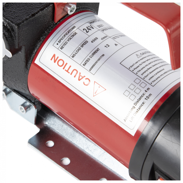 Pompa de transfer lichide/combustibil Micul Fermier GF-1317, 24V, autoamorsare, 33L/min., 4500RPM [5]