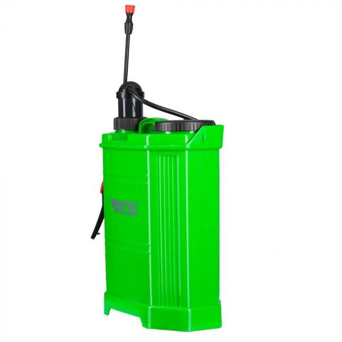 Pompa pentru stropit 20L Tatta TP-20NM, Actionare manuala, Rezervor tip rucsac, Verde [2]