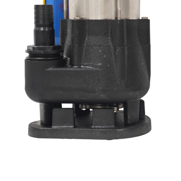 Pompa submersibila cu dublu tocator si plutitor pentru apa murdara,dimensiuni compacte, DDT, V370DF, Inox [10]