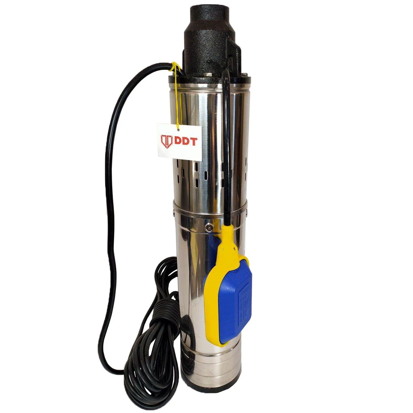 Pompa submersibila Inox DDT QGD3.1, 1100W, Adancime 120m, Debit 50L/min., Lungime cablu 10m, cu plutitor [2]