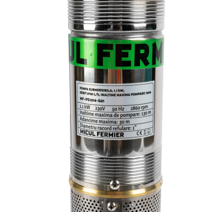 Pompa submersibila Micul Fermier, 1.1KW, 2700l/h H130m [4]