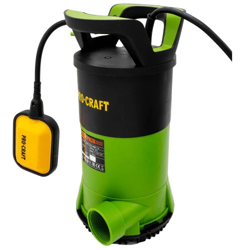 Pompa submersibila monoetajata Procraft, 750W, Adancime 7m, Inaltime 8m, Debit 14000L/h, Carcasa plastic [3]