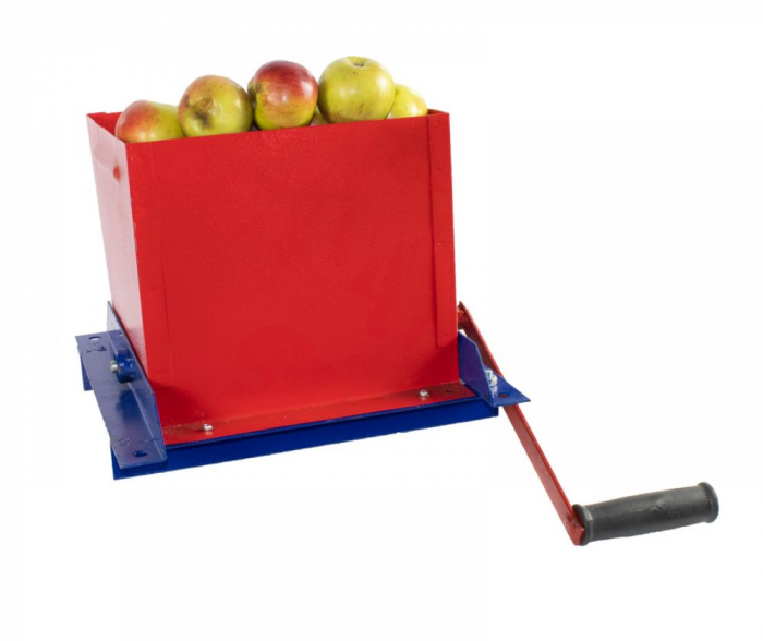 Razatoare fructe Koza-Nova MINI, cu tambur, manuala, >5kg la 60 rotatii, Cuva 6L, 250x250mm [2]