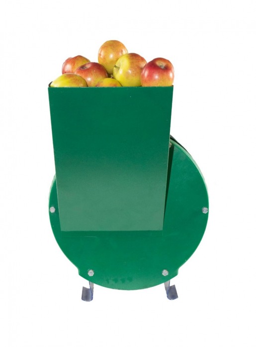 Razatoare fructe Vinita, manuala + fulie atasare motor, Cutit inox, 250kg/h, Capacitate 5kg [5]