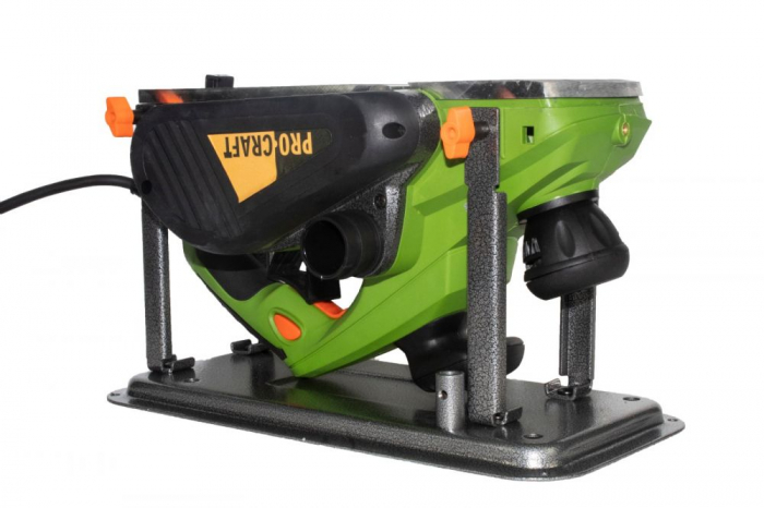 Rindea Electrica cu masa Procraft PE2150, 1.3kW/ 1300W, 16000 rpm, 2 cutite + sac colectare [2]