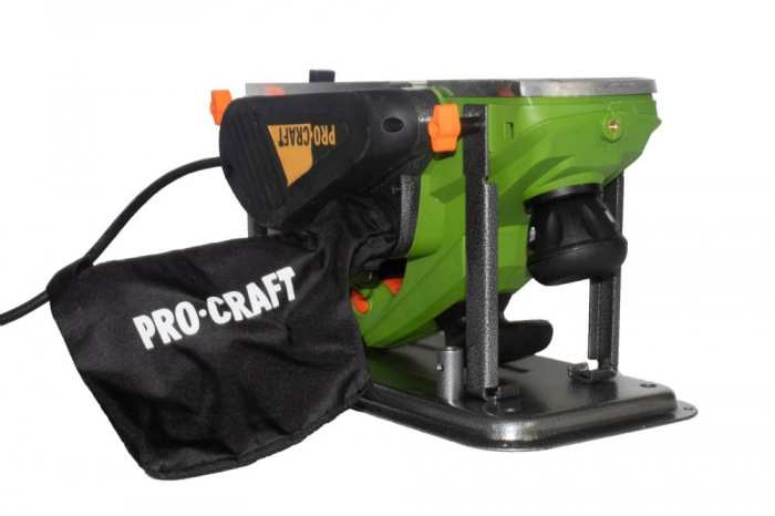 Rindea Electrica cu masa Procraft PE2150, 1.3kW/ 1300W, 16000 rpm, 2 cutite + sac colectare [5]