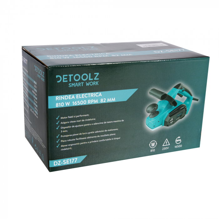 Rindea electrica Detoolz DZ-SE177, 810W, 16500RPM, 82mm [11]