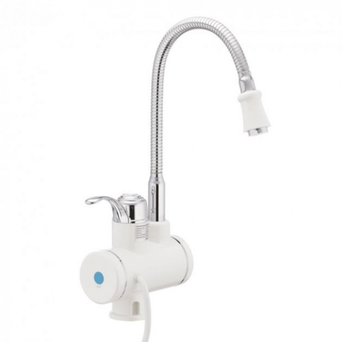 Robinet instant electric pentru apa MIXXUS Electra 240-EF White, 3 kW, Plastic/ Otel inoxidabil [2]