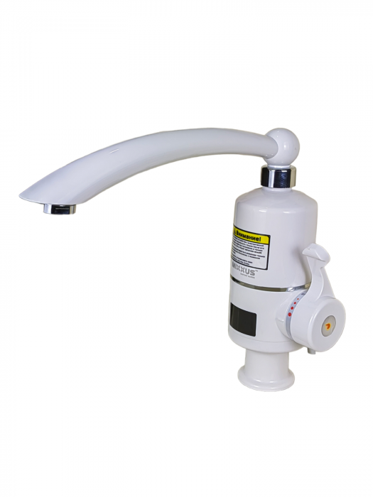 Robinet instant electric pentru apa MIXXUS Electra 120-E, 3 kW, Plastic/ Otel inoxidabil [3]