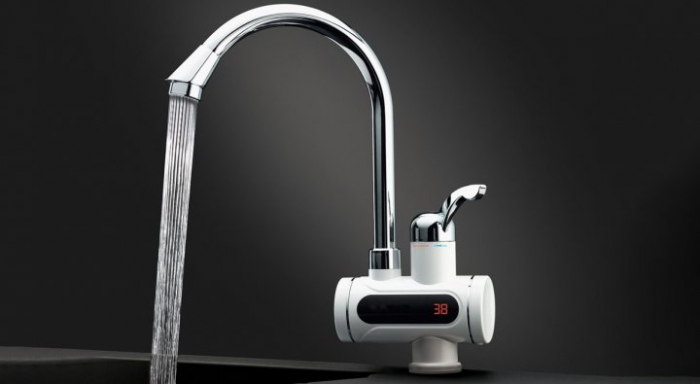 Robinet instant electric pentru apa MIXXUS Electra 240-E White, 3 kW, Plastic/ Otel inoxidabil [4]
