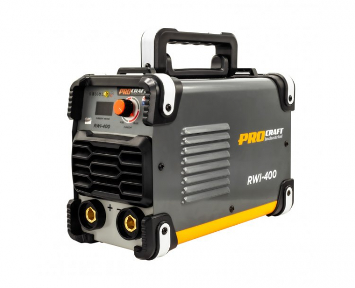 Aparat de sudura tip Invertor ProCraft  Industrial RWI 400, Profesional, Heavy Duty, Accesorii Incluse [2]