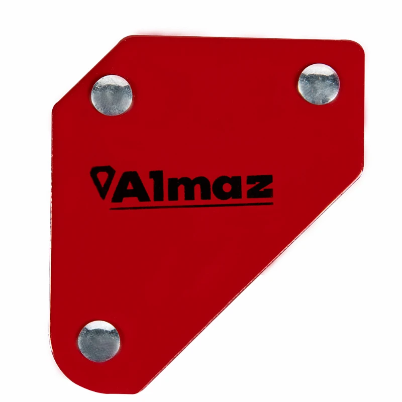 Set 4 mini-suporti magnetici sudura almaz az-es028, 9lbs, rosu