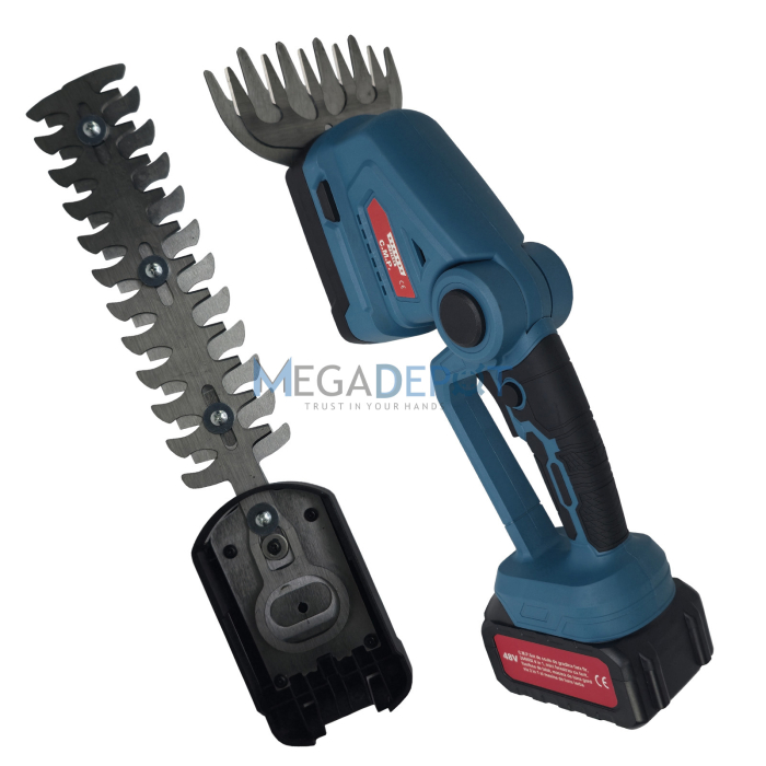 Set Profesional 5 in 1 pe Acumulator ALTAI Campion PRO - 48V / 6Ah, 2 Acumulatori, Fierastrau, Foarfeca crengi, Masina de tuns gard viu/ gazon Aparat vita-de-vie [3]
