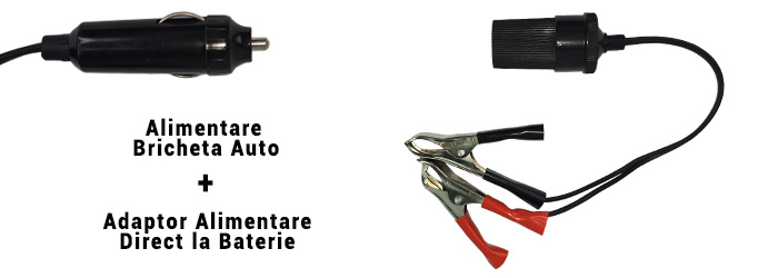 Set complet compresor auto 12V Mencoza Premium Lider 2 cilindri,150PSI, 70L/min, Kit reparatie pana, set de scule, accesorizat complet [5]