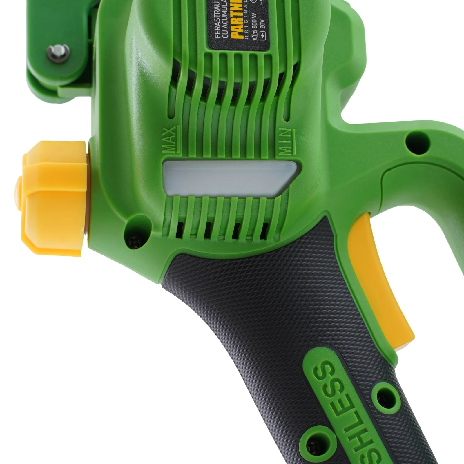 Set foarfeca de gradina si minifierastrau pe acumulator PartnerPRO, 20V/2Ah, 300/500W, Brushless, Geanta de transport [18]