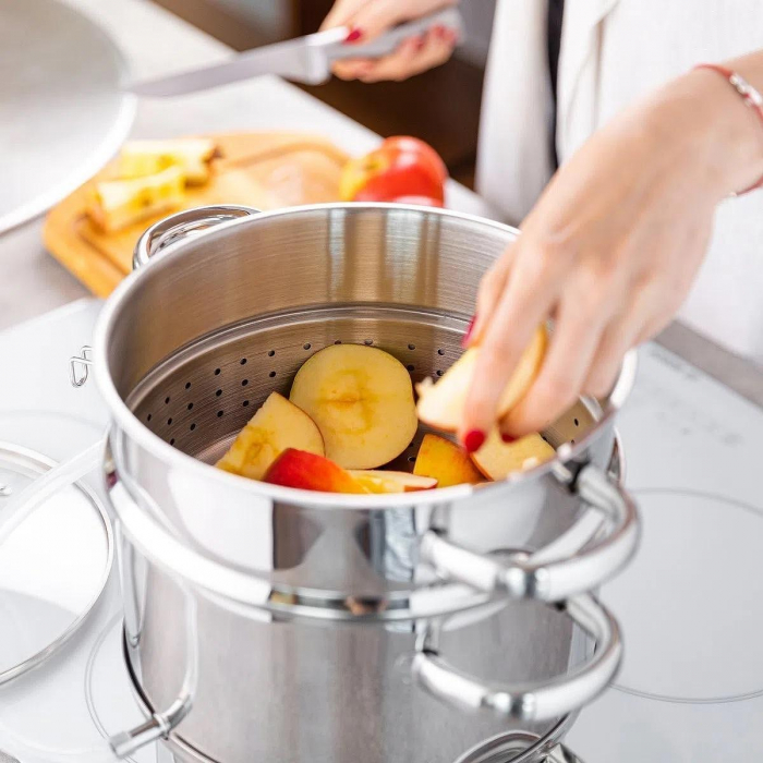 Set oale multietajate pentru suc din fructe si legume, Roserg R51260A, Capacitate 8L [3]
