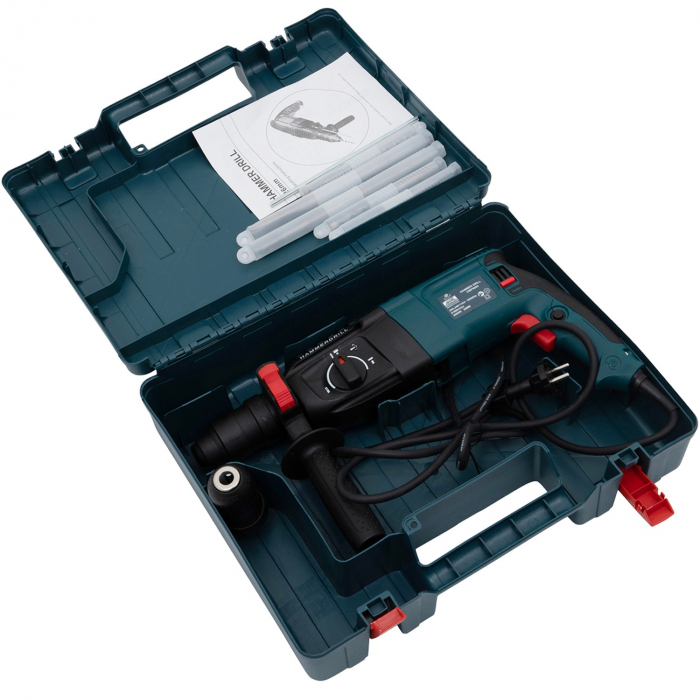 Set Ciocan rotopercutor electric Altai/Alfa, 3000W, 3J, Accesorii incluse, mandrina automata rezerva  [2]