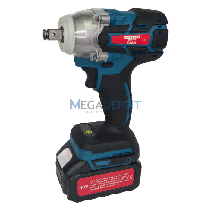 Set scule electrice 4in1 ALTAI, Pistol de Impact, Ciocan Rotopercutor, Masina de Gaurit cu impact si Polizor Unghiular - Flex, Geanta de transport [6]