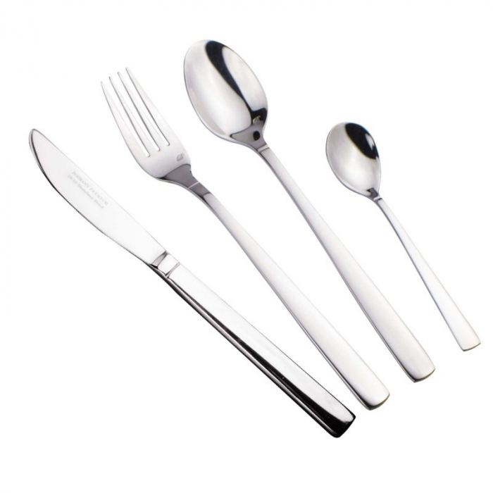 Set tacamuri 24 piese Bohmann Premium BP24, Otel inoxidabil, Cutie Aurie [4]