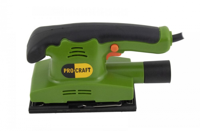 Slefuitor cu vibratii Procraft PV450, 450W, 10000 rpm, 187x90 mm, conectiune aspirator [2]