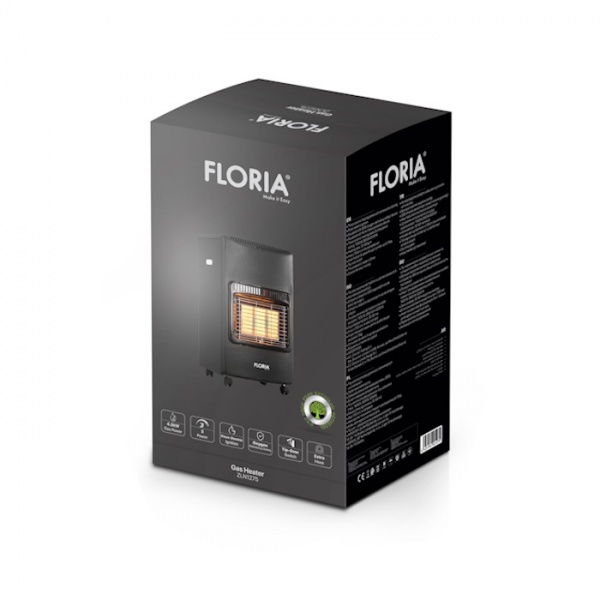 Soba pe gaz Floria ZLN-1275, 4200W, 3 trepte de putere, furtun inclus [2]