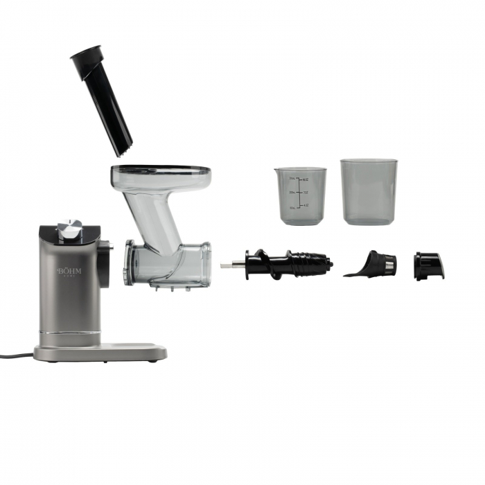 Storcator cu presare la rece pt.fructe si legume Bohm, 150W, Accesorii incluse [8]
