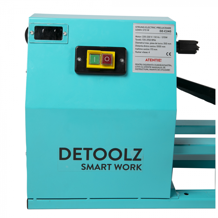 Strung electric prelucrare lemn Detoolz DZ-C240, 370W [3]