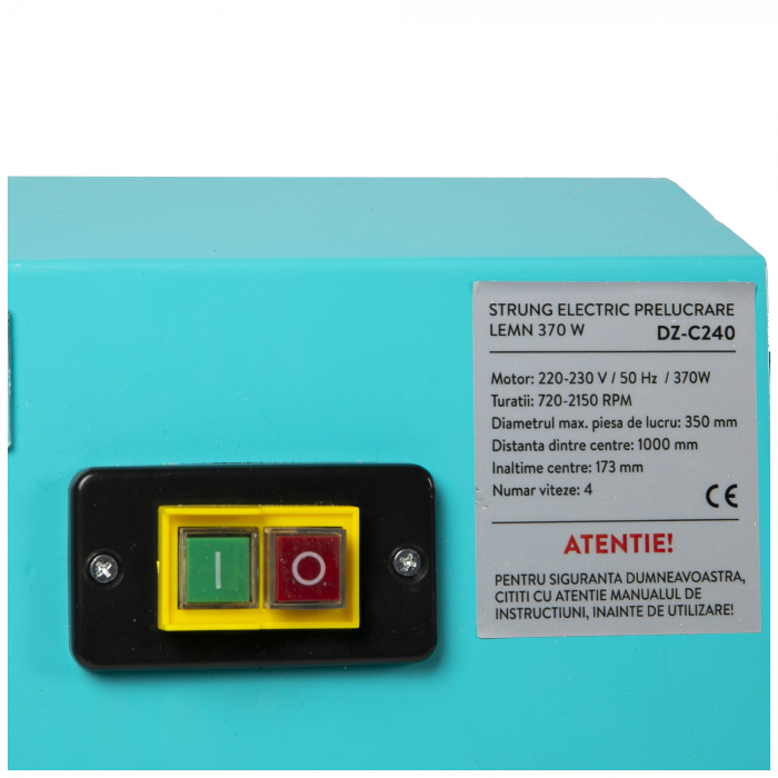 Strung electric prelucrare lemn Detoolz DZ-C240, 370W [4]