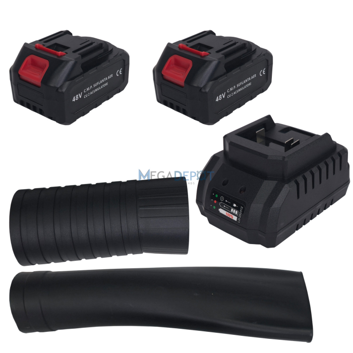 Suflanta de aer pe acumulator ALTAI Campion PRO, 48V/6Ah, 2 Acumulatori, 6 Viteze , Incarcator, Manusi incluse [3]