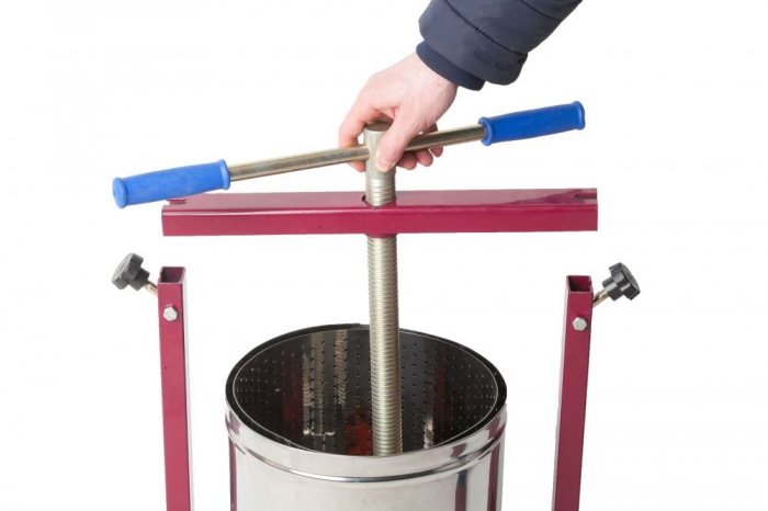 Teasc/Presa struguri Vilen Inox 15L, fara picioare, Demontanil, Rapid [3]