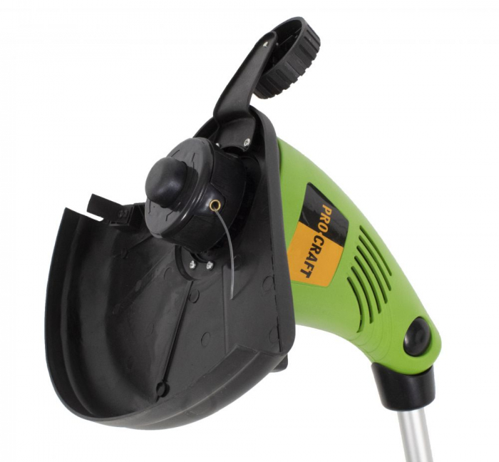 Trimmer electric ProCraft GT750, tija telescopica, ajustare unghi de inclinatie [5]
