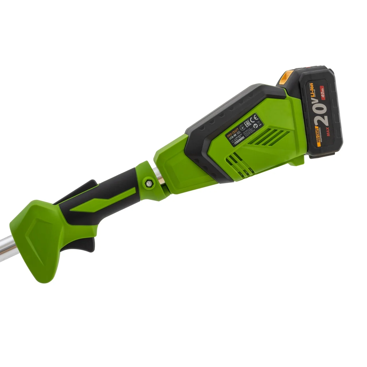 Trimmer pe acumulator ProCraft 2x20V/4Ah, 5000RPM, Accesorii incluse [4]