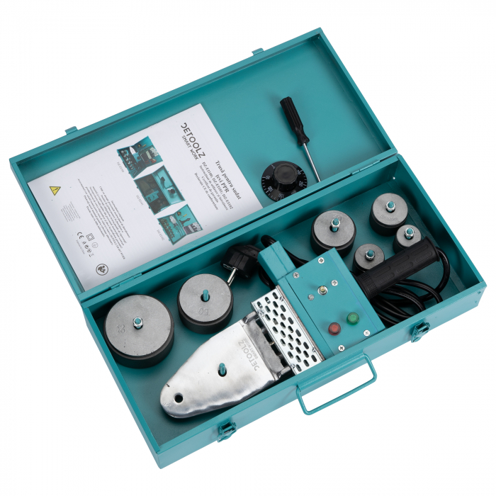Trusa pentru sudat tevi Detoolz PPR600W, DZ-EI101 [7]